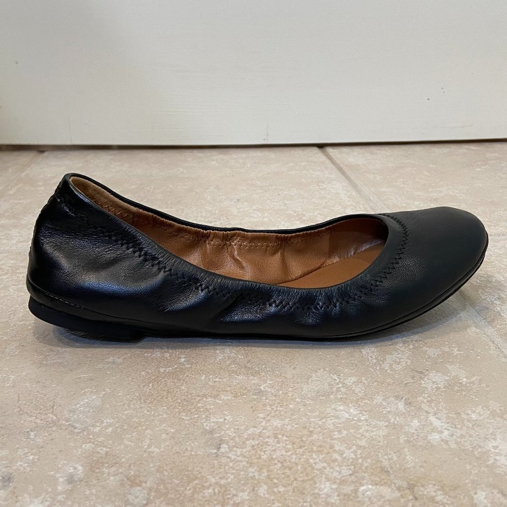 Leather Black Flats, Women's 7, Lucky Brand